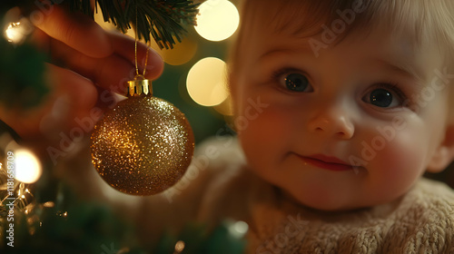 Baby Watches Ornament Hung ...