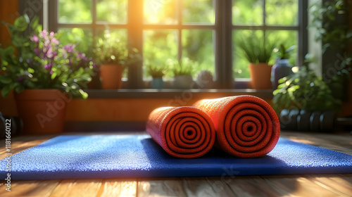 Yoga Mats Enhance Home Fitn...