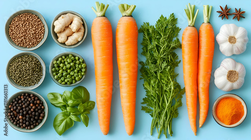 Carrots, Spices, and Herbs ...