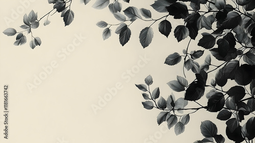 Dark Leaves Embrace a Gentl...