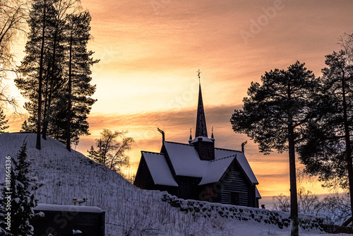 Garmo Stave Church in Maihaugen