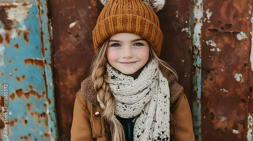 Smiling Girl Poses by Rusti...