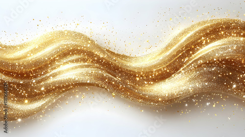 Golden Glitter Flows and Sp...