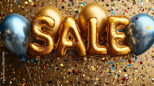 Big Sale Balloons, Confetti...