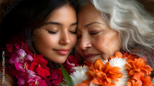 Family Love Blooms: Grandmo...