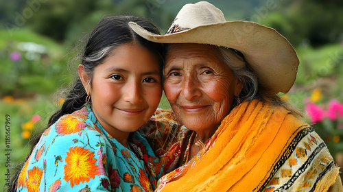 Grandmother and Granddaught...