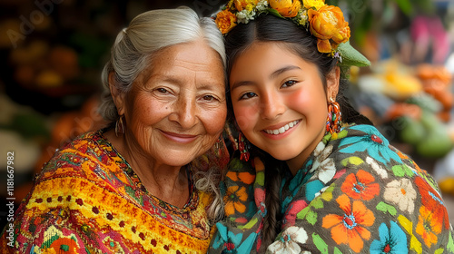 Grandmother and Granddaught...