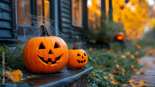 Spooky Pumpkins Glow on Ste...