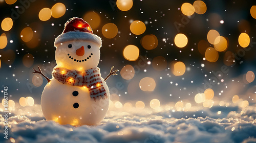 Snowman Illuminates Winter ...