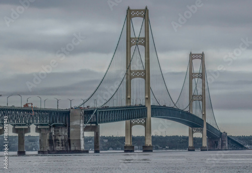 Mackinac Bridge spring 2023