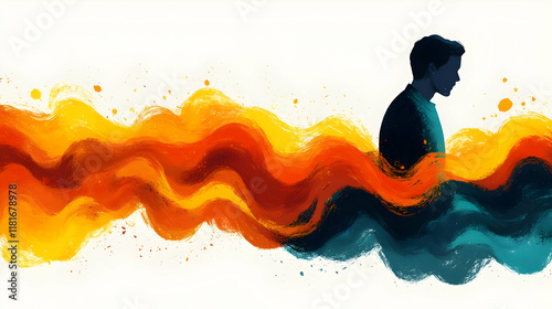 Abstract Art: Silhouette Me...