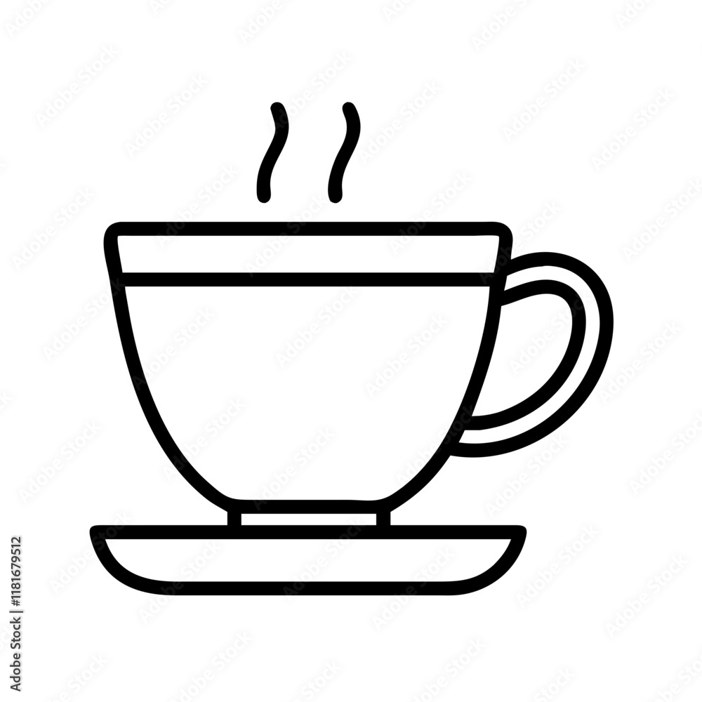 espresso cup icon, drinks line art, drinks vector - simple black line art icon of espresso cup perfect for logos, and drinks-themed designs. espresso cup icon, drinks line art, drinks vector - simple black line art icon of espresso cup perfect for logos, and drinks-themed designs.