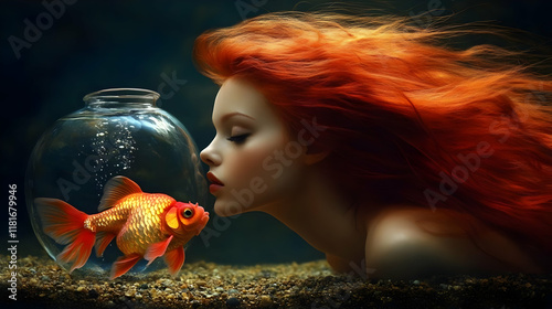 Goldfish Meets Girl: A Magi...