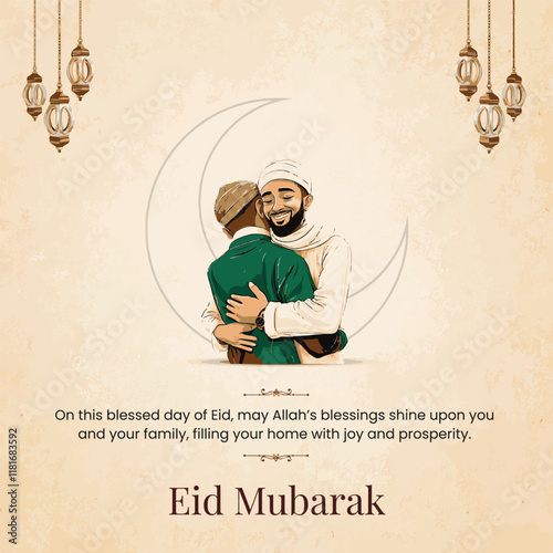 Eid al-Fitr, Eid mubarak