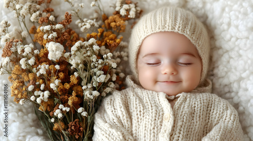 Baby Sleeps Peacefully with...