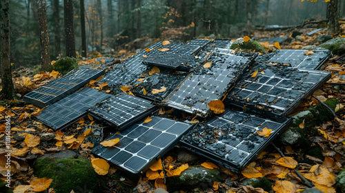Solar Panels Waste Pollutes...