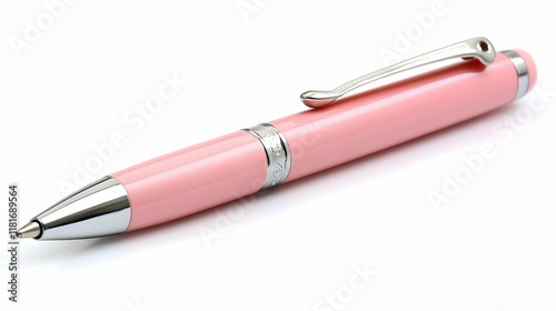 Pink Pen Writes Smoothly on...
