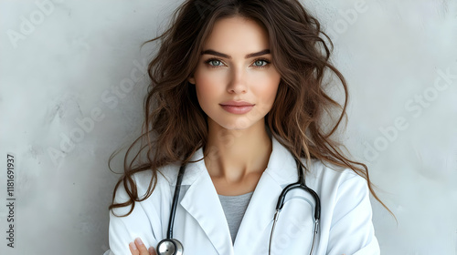 Doctor Wears Stethoscope, H...