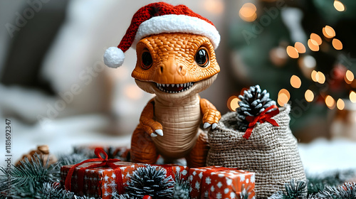 Dinosaur Toy Celebrates Chr...