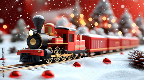 Red Train Journeys Through ...