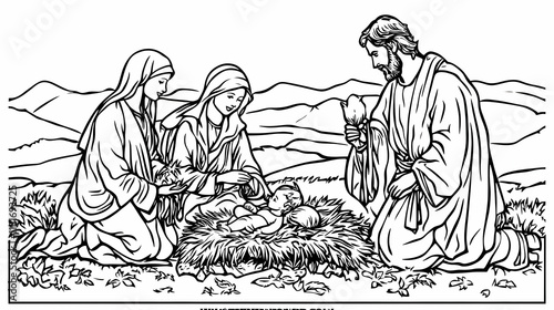 Family Gathers Around Newbo...