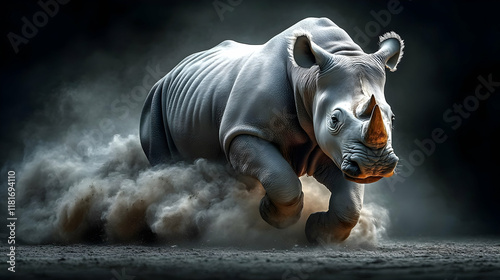 Rhino Charges, Kicking Up D...