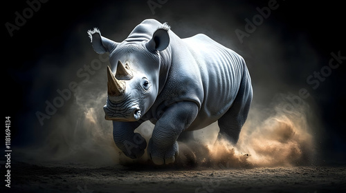 Rhino Charges, Kicking Up D...