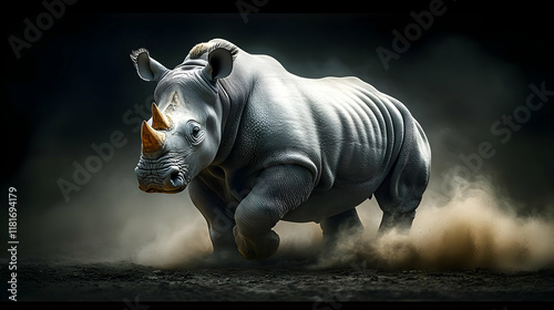Rhino Charges, Kicking Up D...