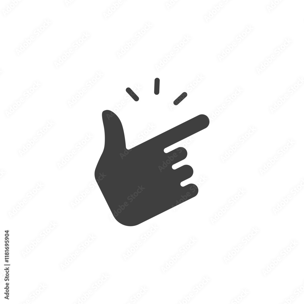 Easy icon. Simple solid style. Nice, pictogram, good, finger, hand, safe, click, symbol, design, like, arm, positive concept. Glyph symbol. Vector illustration isolated. SVG Easy icon. Simple solid style. Nice, pictogram, good, finger, hand, safe, click, symbol, design, like, arm, positive concept. Glyph symbol. Vector illustration isolated. SVG