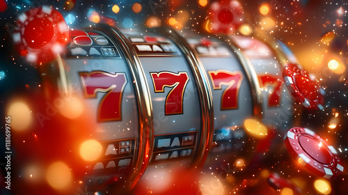 Slot Machine Spins 777 Jack...