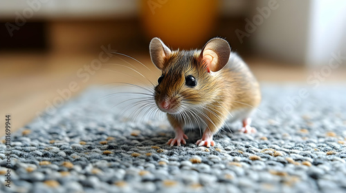Tiny Mouse Explores Soft Ru...