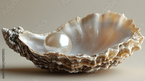 Oyster Creates Pearl: A Gem of the Sea photo