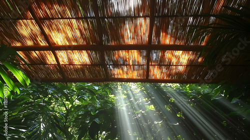 Sunlight Streams Through Ba...