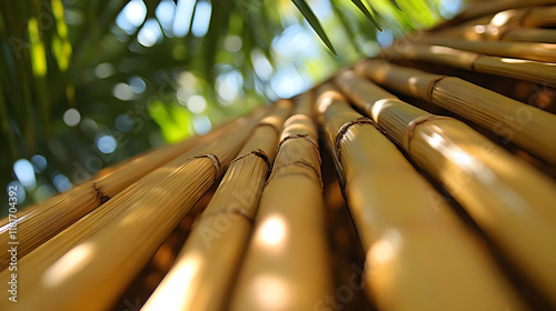 Bamboo Stalks Reach for Sun...