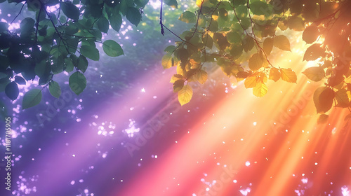 Sunlight Filters Through Le...