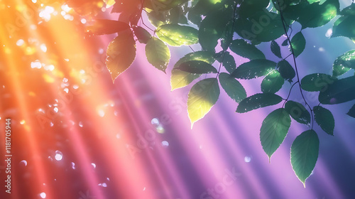Sunlight Filters Through Le...