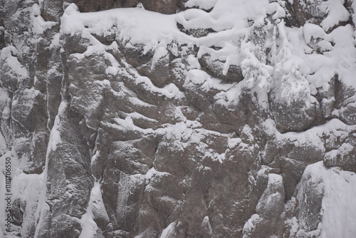 winter in the mountains
