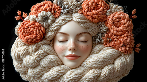 Yarn Art Creates a Floral C...