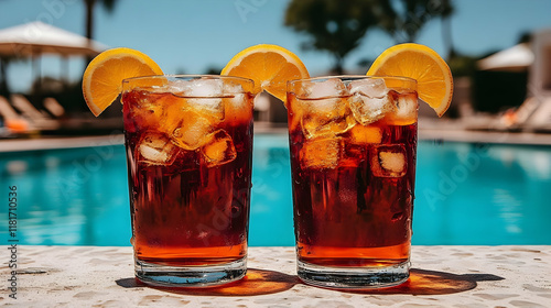 Ice Cold Drinks Refresh Poo...