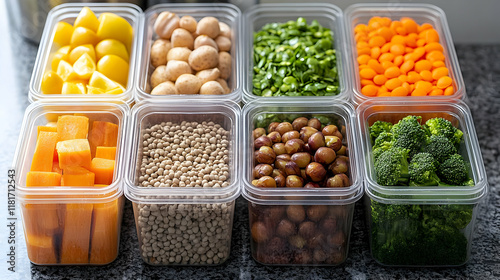 Meal Prep: Vegetables, Broc...