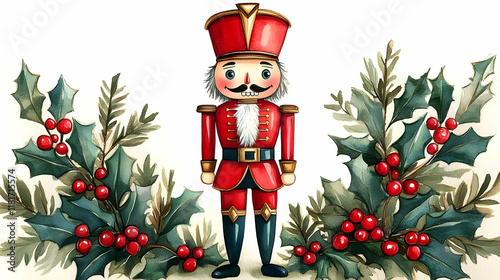 Nutcracker Stands Guard wit...
