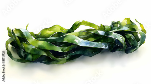 Seaweed Painting Illustrate...