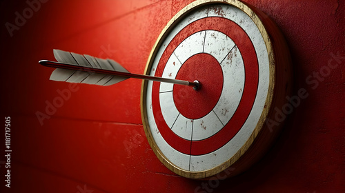 Arrow Hits Bullseye on Targ...