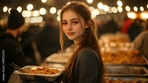 Food Vendor Serves Deliciou...