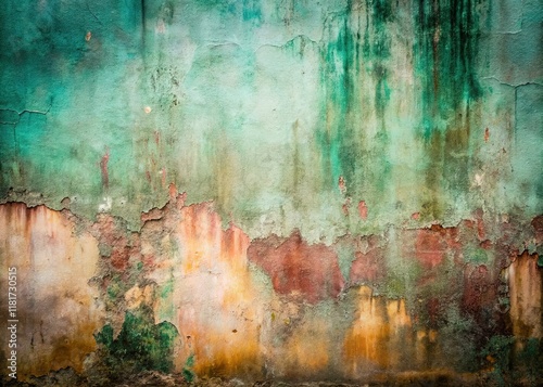 Abstract Muted Colors Long Exposure Wall Texture Stock Photo
