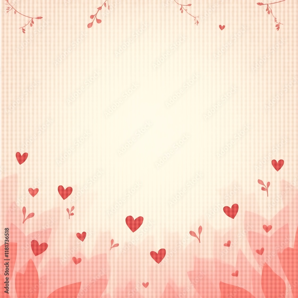 Valentines day background in paper style Valentines day background in paper style
