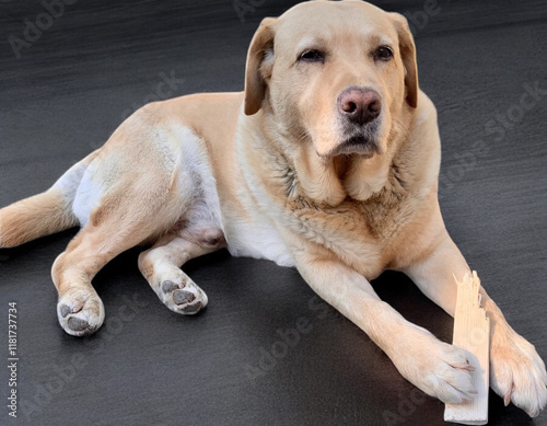 Golden labrador retriever photo