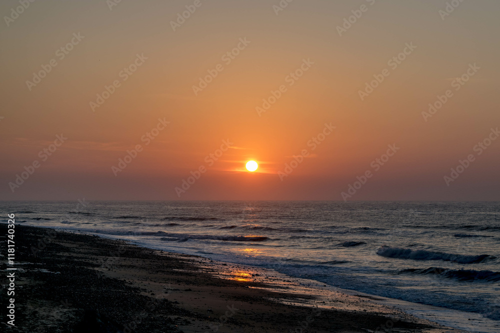 Stunning sunset along the Norfolk Coast Stunning sunset along the Norfolk Coast