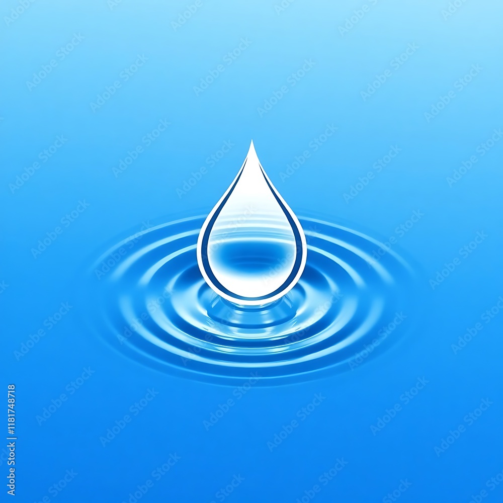 Water Drop Ripple Effect Water Drop Ripple Effect