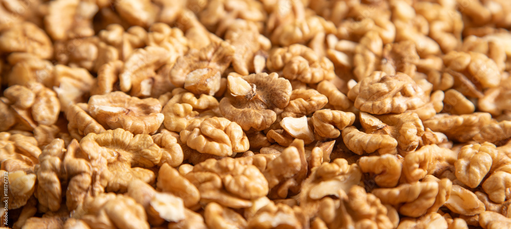 Closeup up view of walnuts. Closeup up view of walnuts.